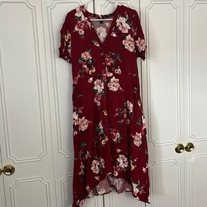 Torrid Floral Dress size 1